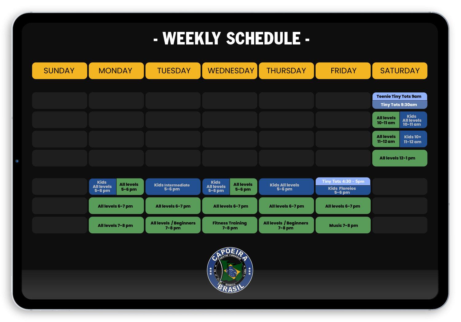 SCHEDULE SCHEDULE
